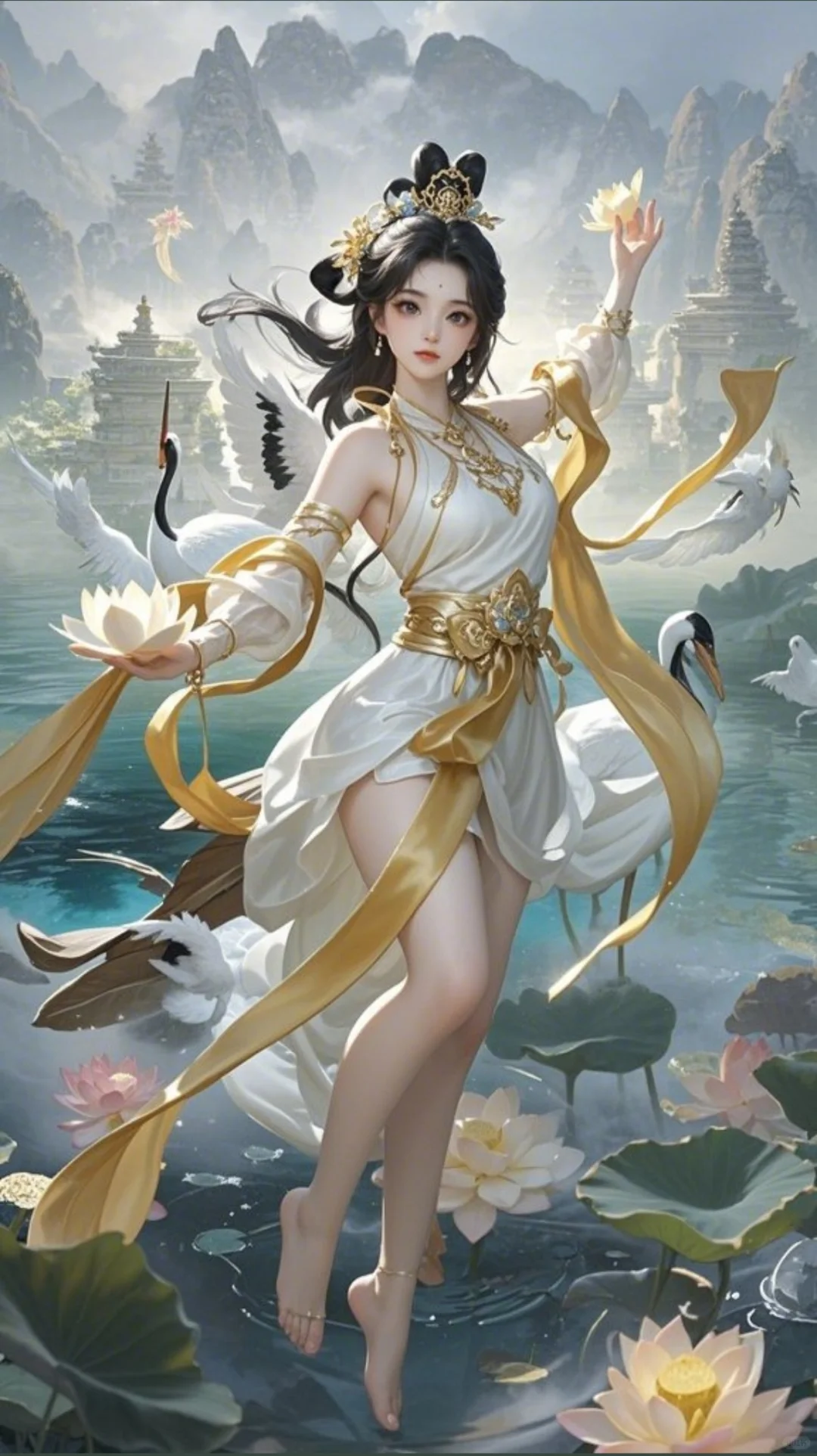 瑶池圣女—仙姿玉骨,风华绝代