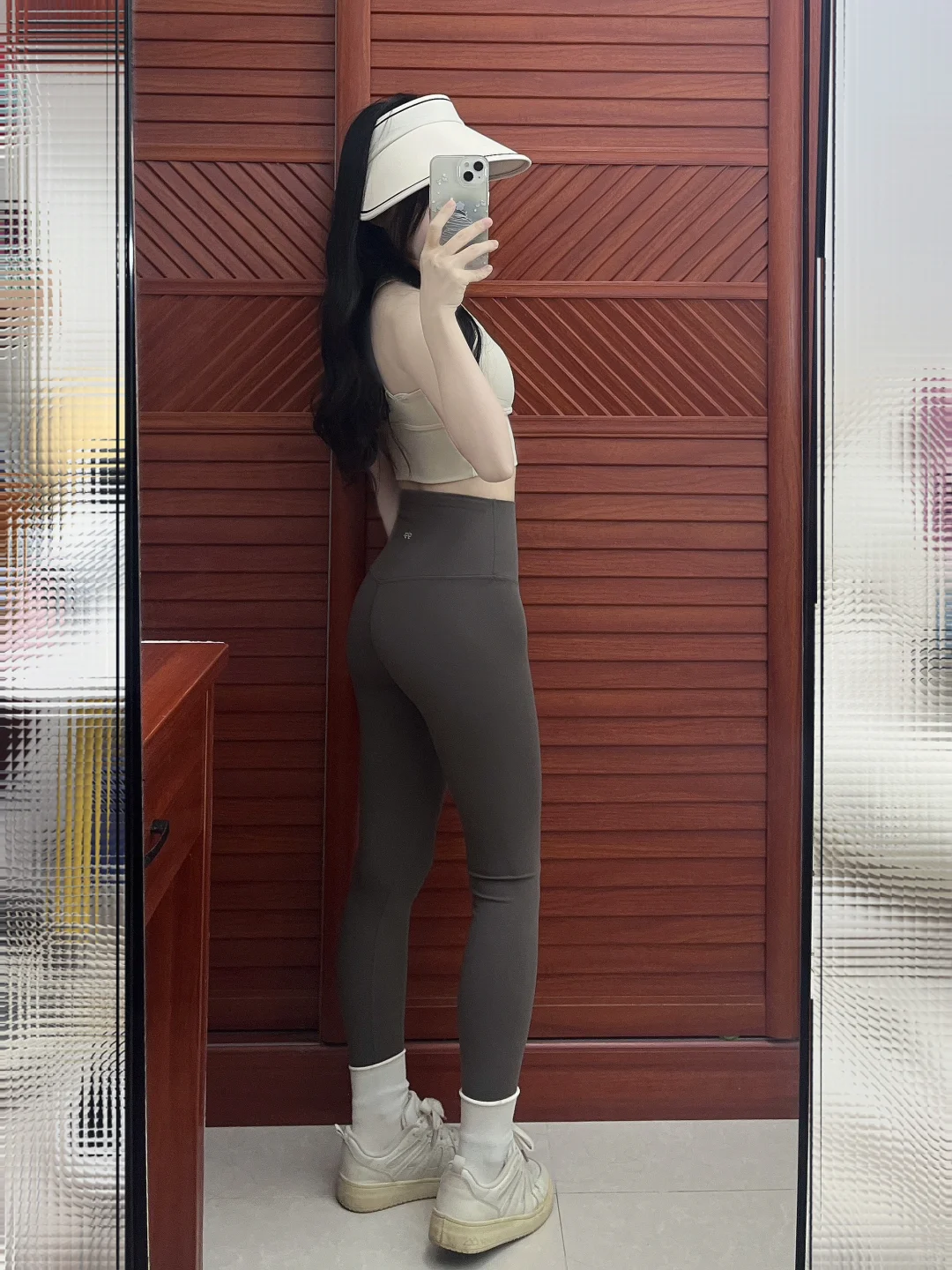 146/74小个子 提臀瑜伽裤溜达休闲穿搭