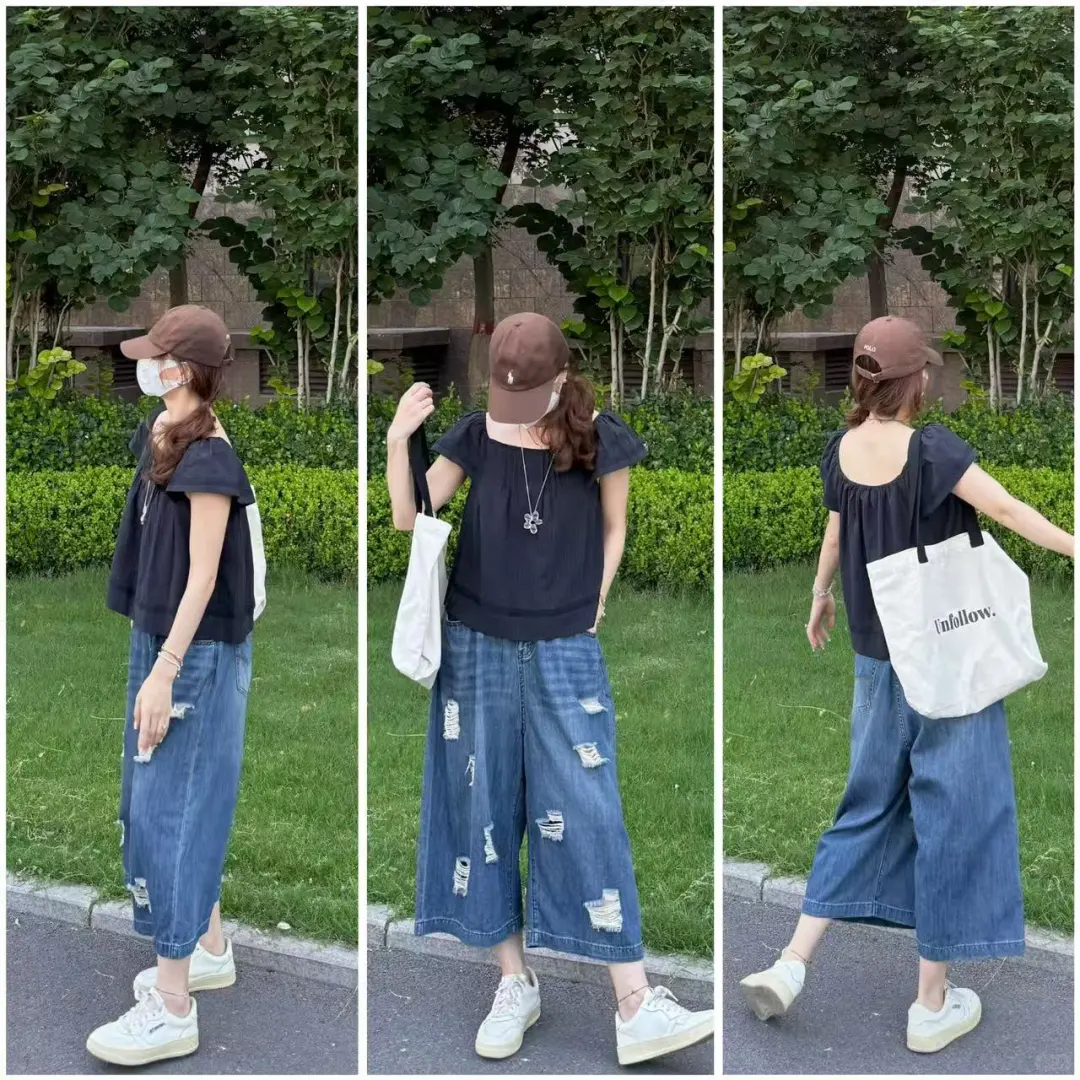 舒服极了松弛感穿搭～