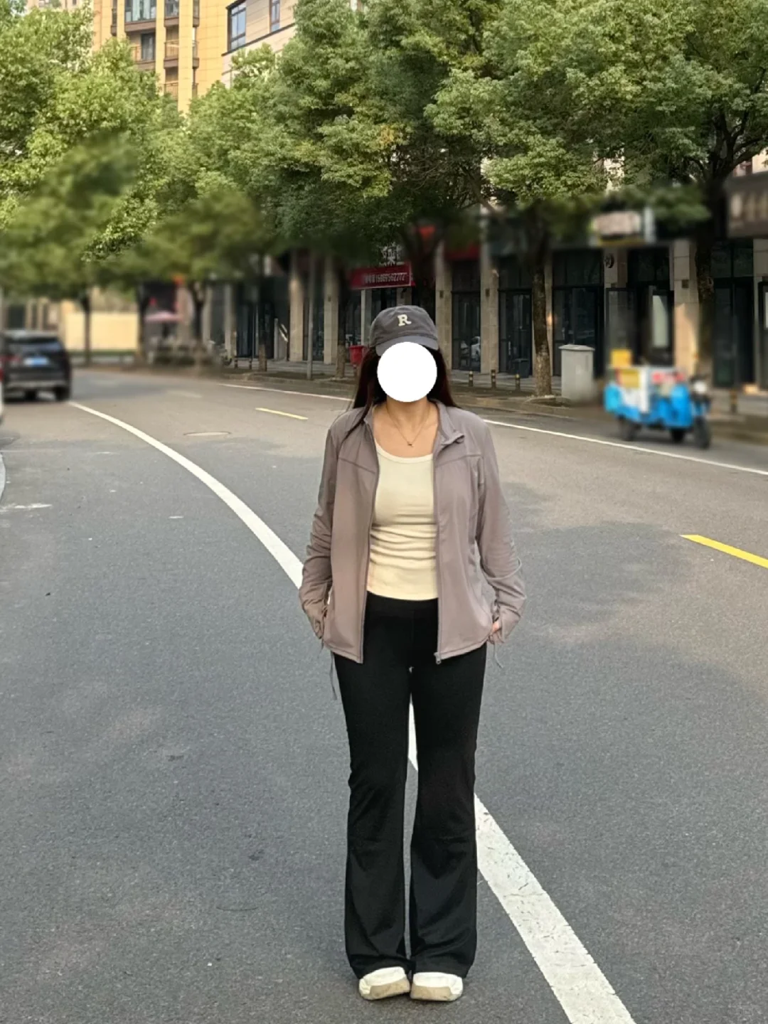 上午穿这套跟crush跑步被夸了!!瘦!!