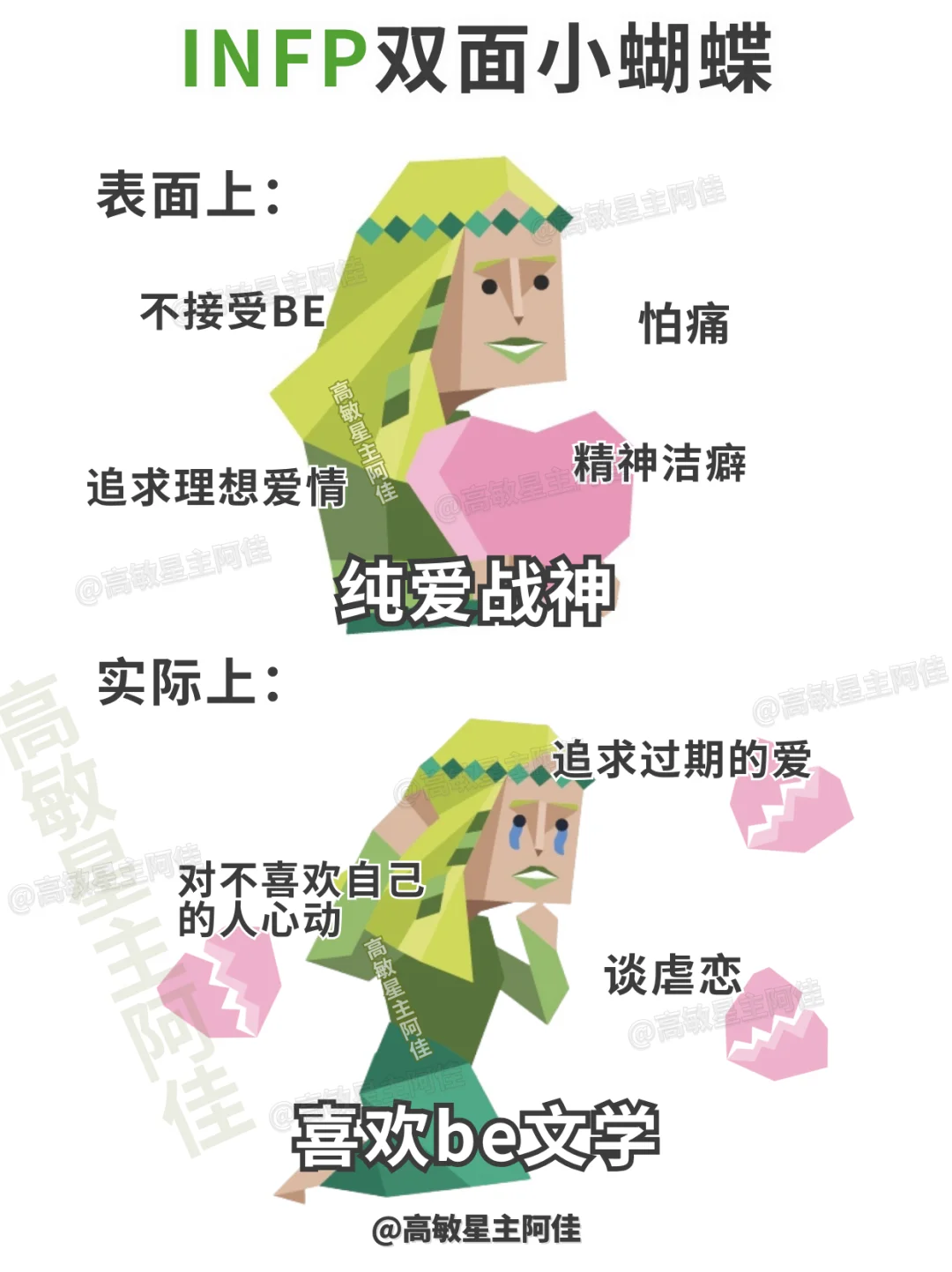 INFP|欢迎欣赏双面小蝴蝶