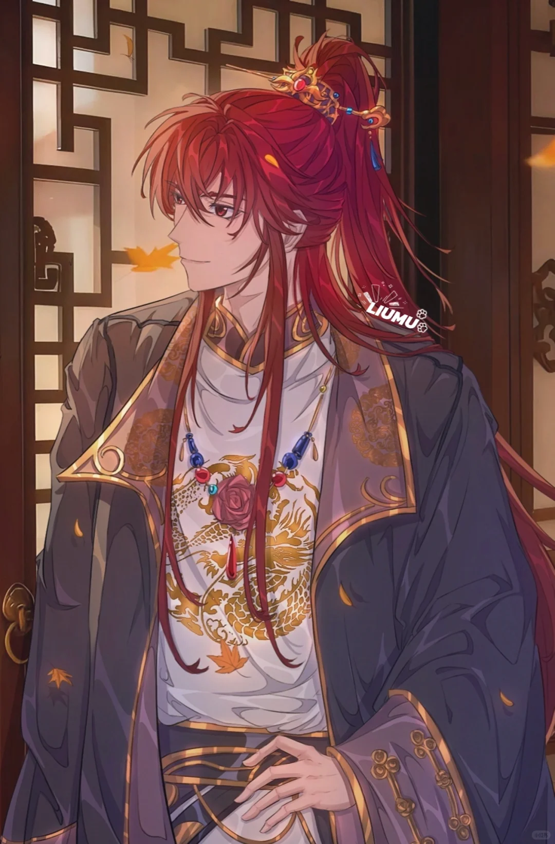 这位公子在等人嘛ฅ ^•c•^ ฅ