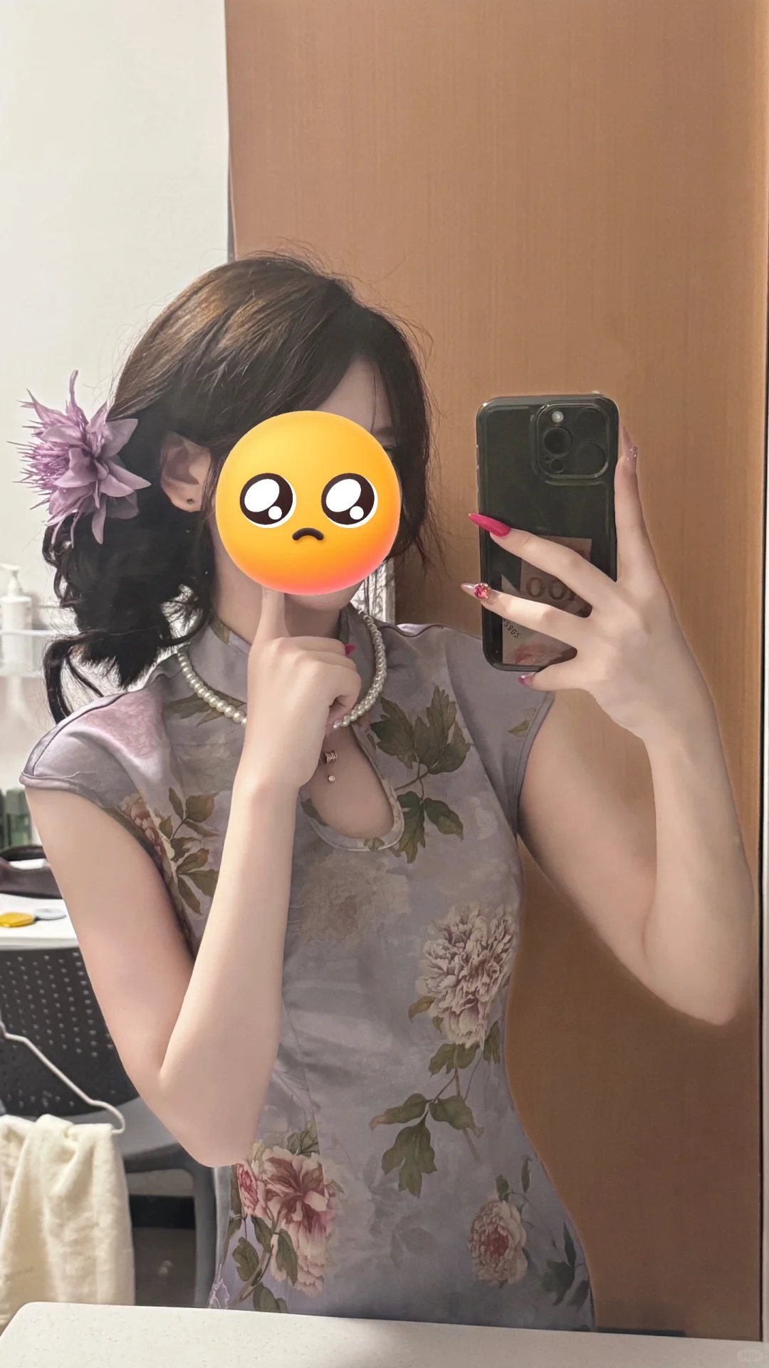 普通人第一次穿旗袍