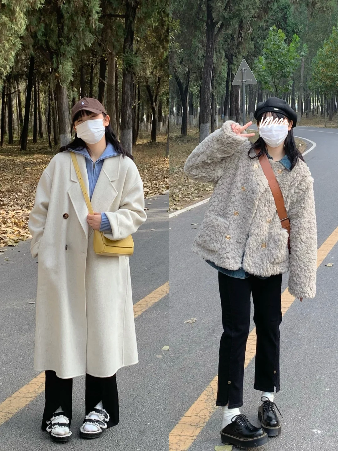 168/120微胖女生|24套秋冬大合集⛄️