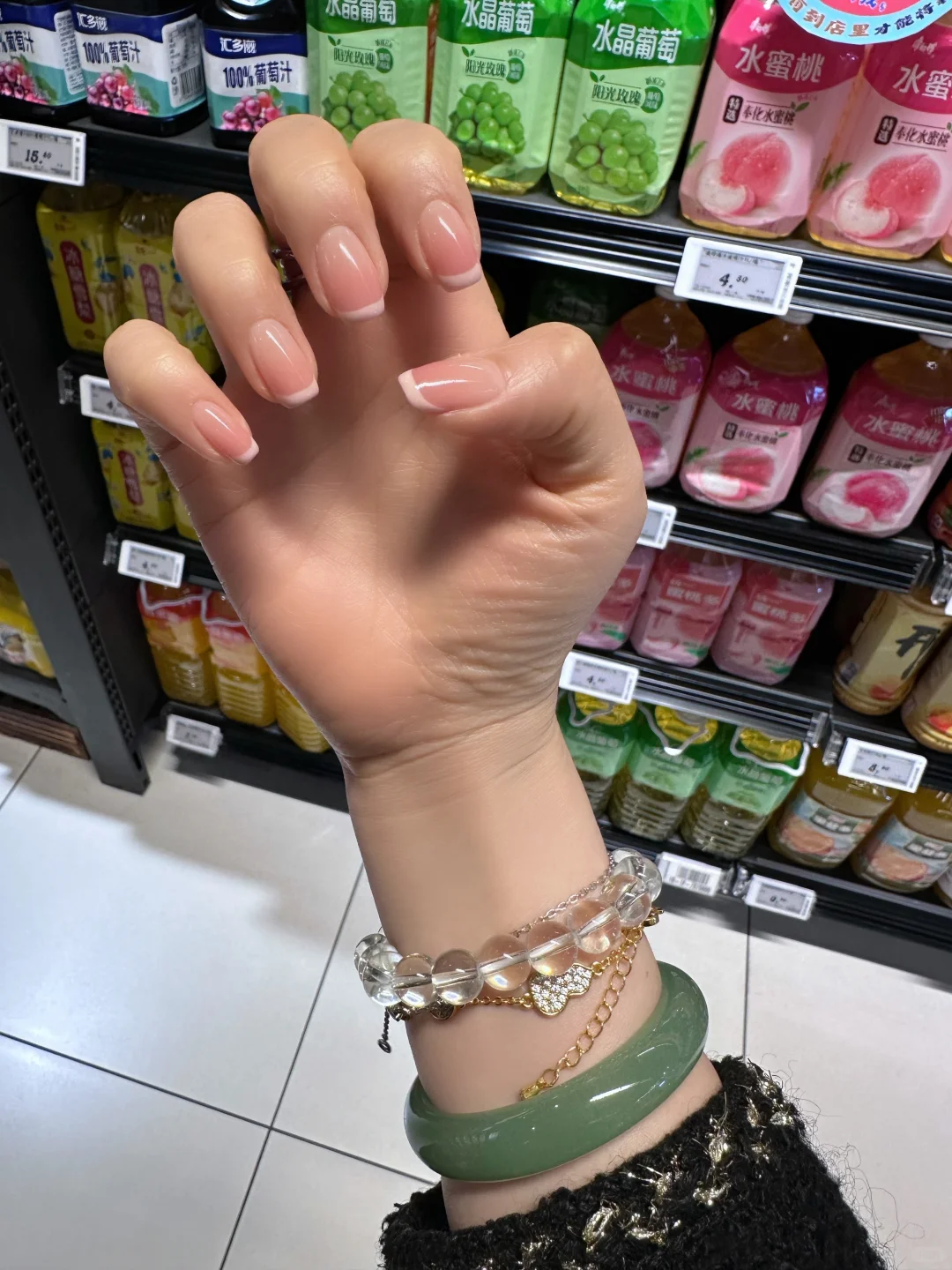 法式美甲的魅力💅🏻原相机拍不出它的美貌