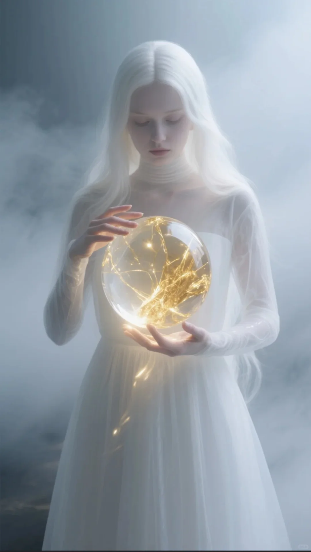 纯洁与魔法的交织,光之女神