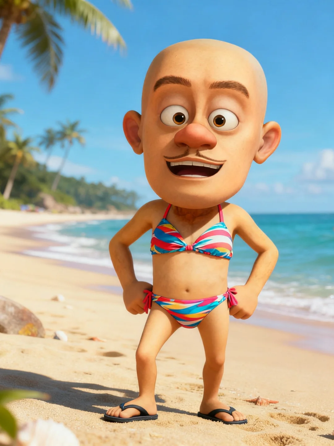 童年男神疯了?!强子夏日辣妹装喷我🌴