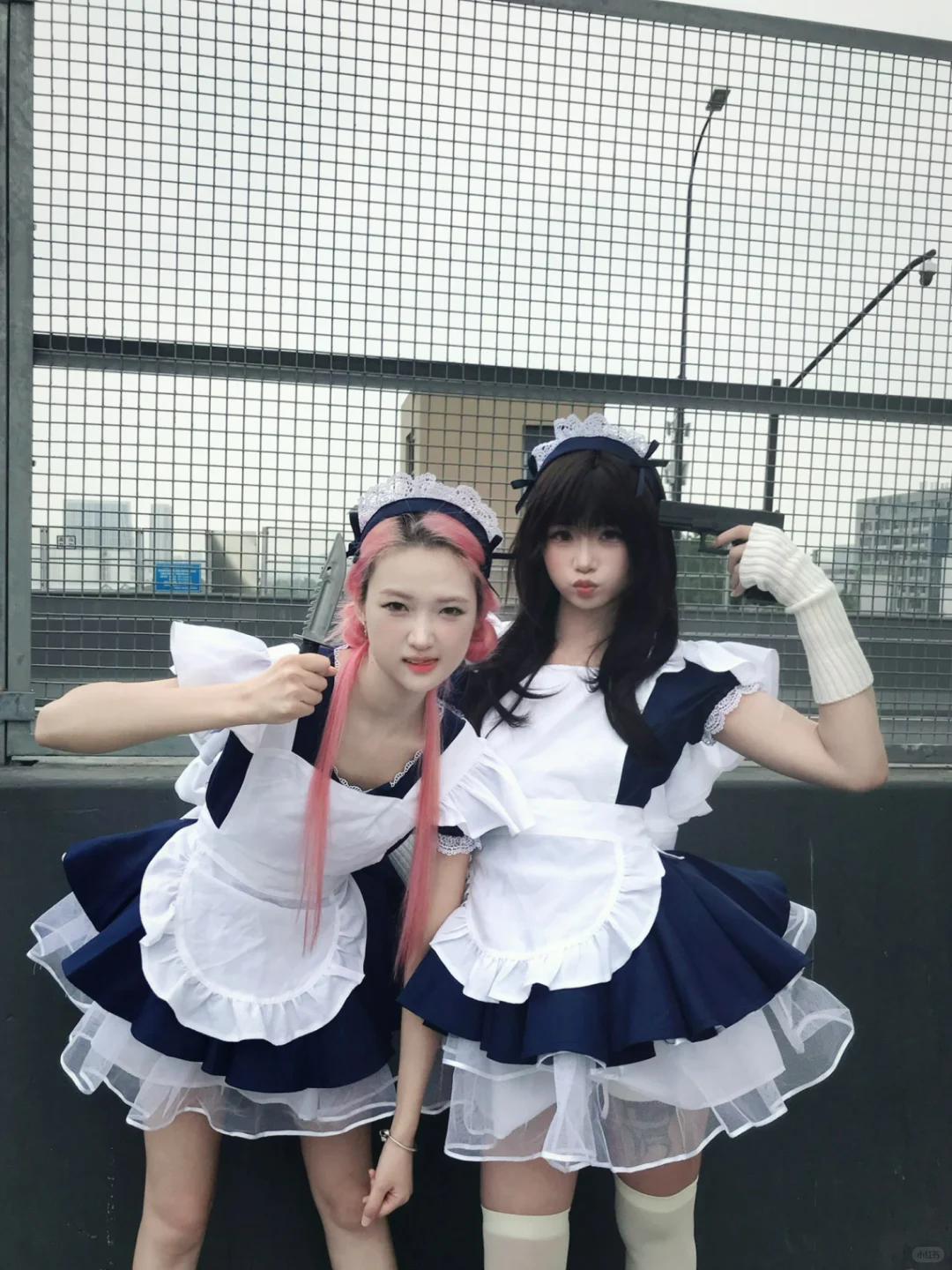 存一些天使女仆双人拍照姿势👥包出片的!