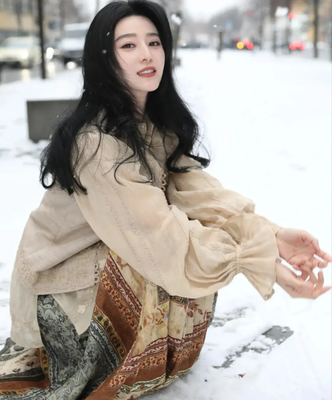 内娱女神范冰冰红毯美照,惊为天人的美貌!