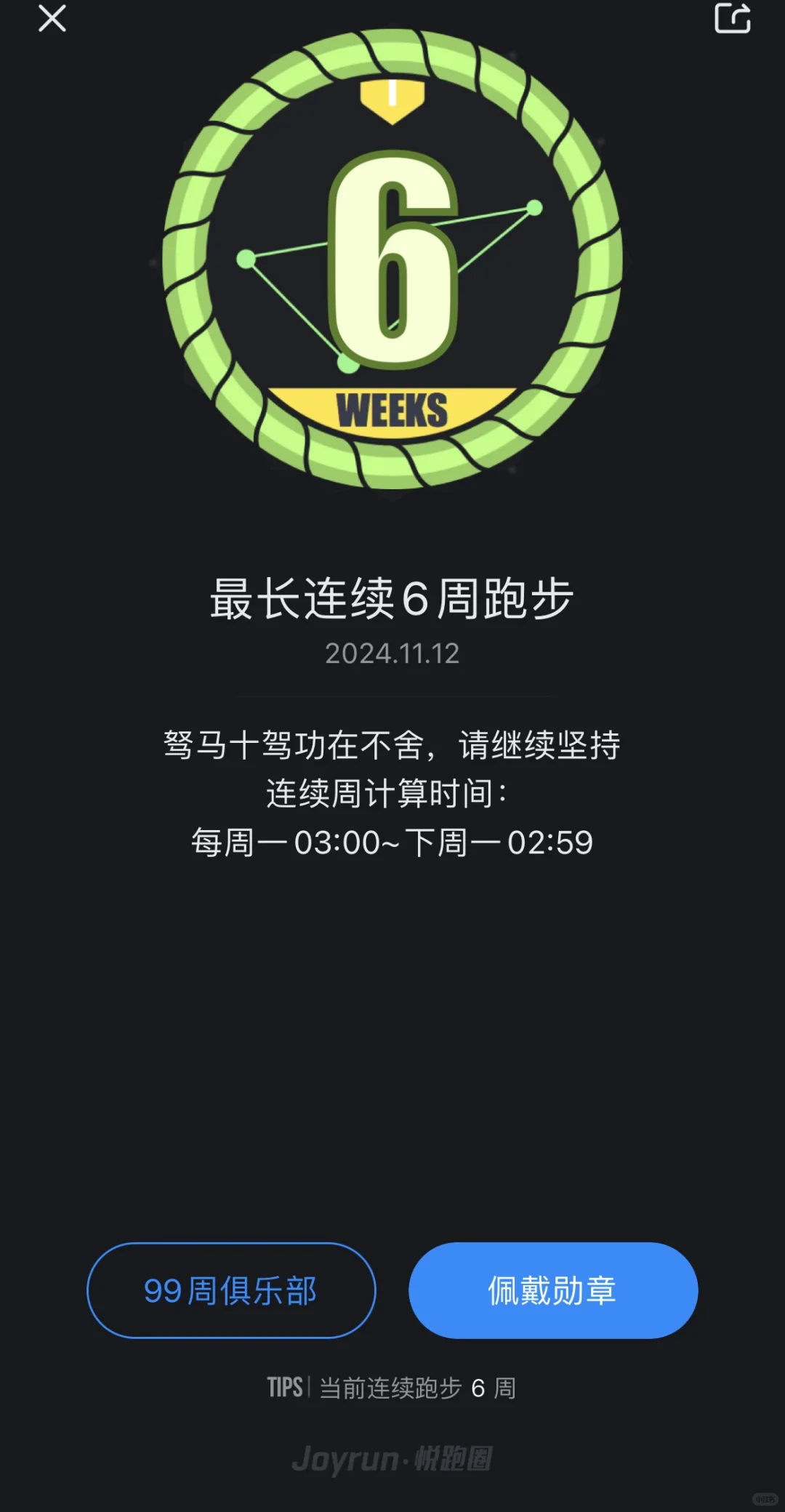 夜跑5km|就这样毫无征兆的破6了