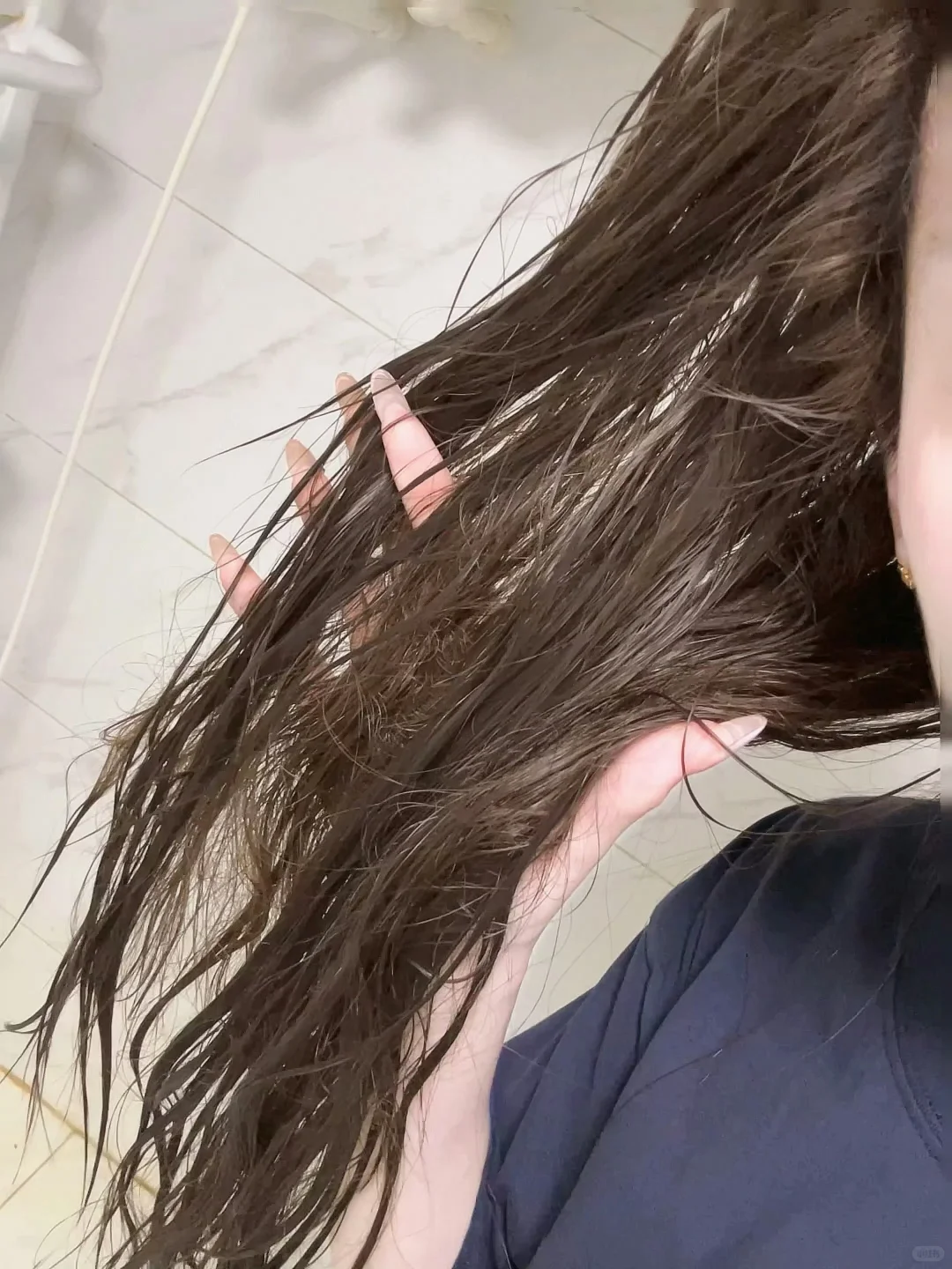 (左滑吹干)这黑发直染真的吊!!!