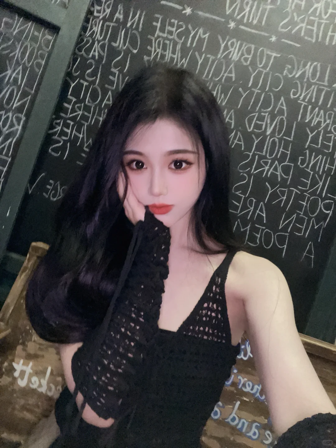 网感自拍之暗黑系冷脸姐姐🖤