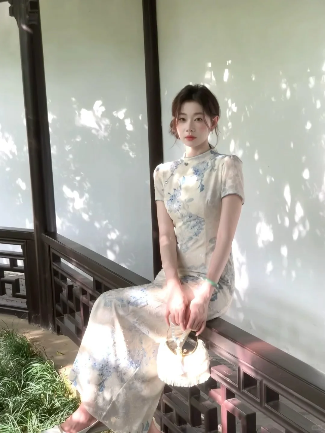 天青色与白 那天阳光洒下真的好美🫖