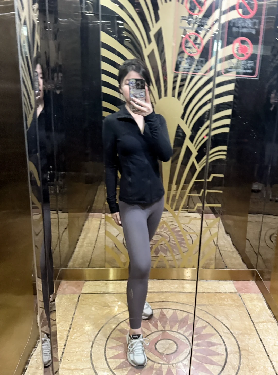 随便买的瑜伽裤没有尴尬线真是感动坏了