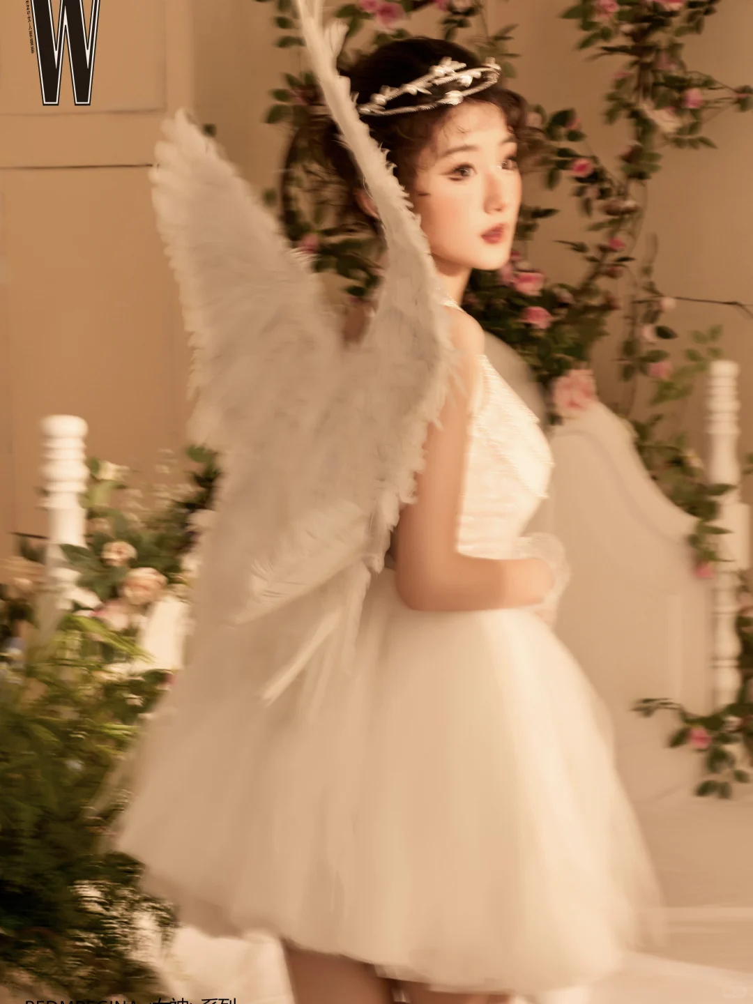 客片|这组天使写真简直就是落入凡间的精灵