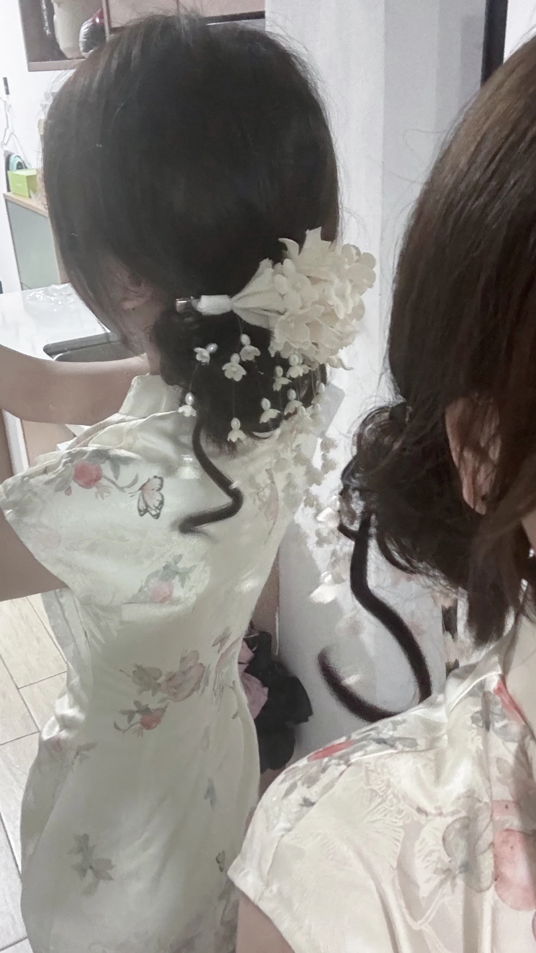 普通人第一次穿旗袍