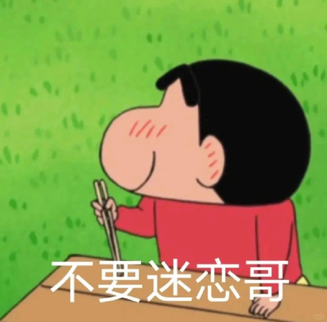 蜡笔小新表情包自拿→_→