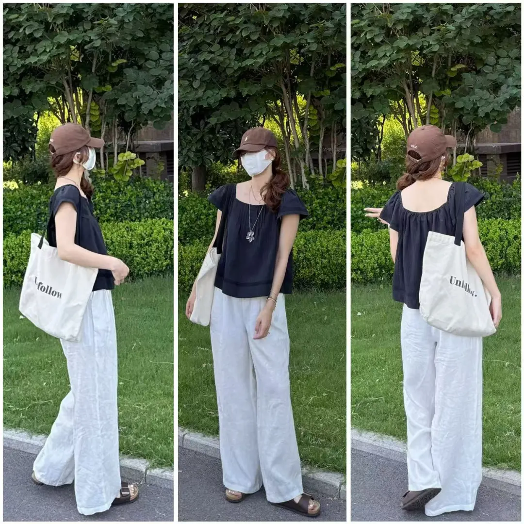 舒服极了松弛感穿搭~