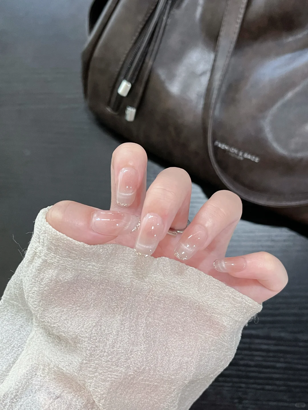 银箔法式加腮红 又纯又欲