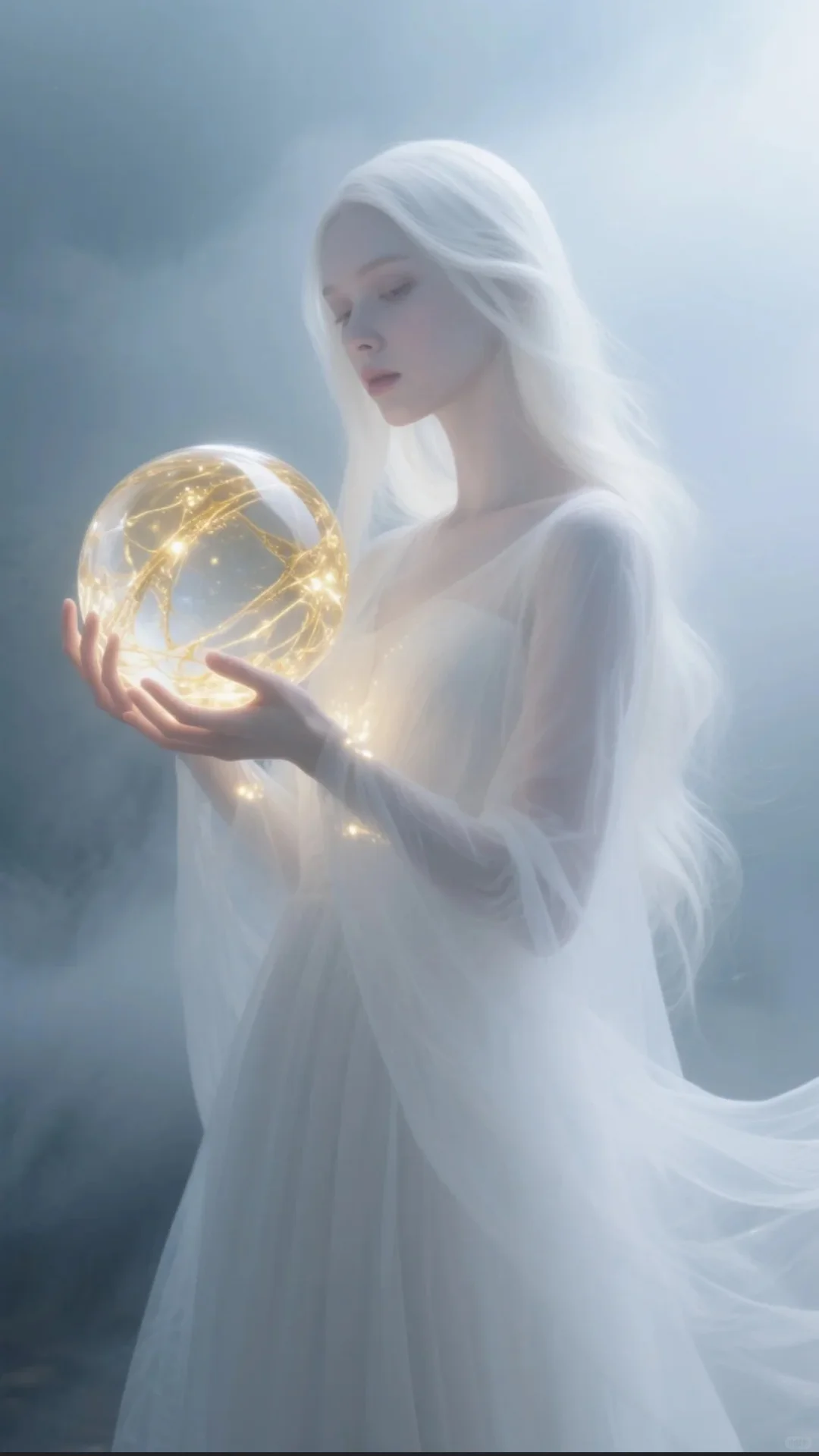 纯洁与魔法的交织,光之女神