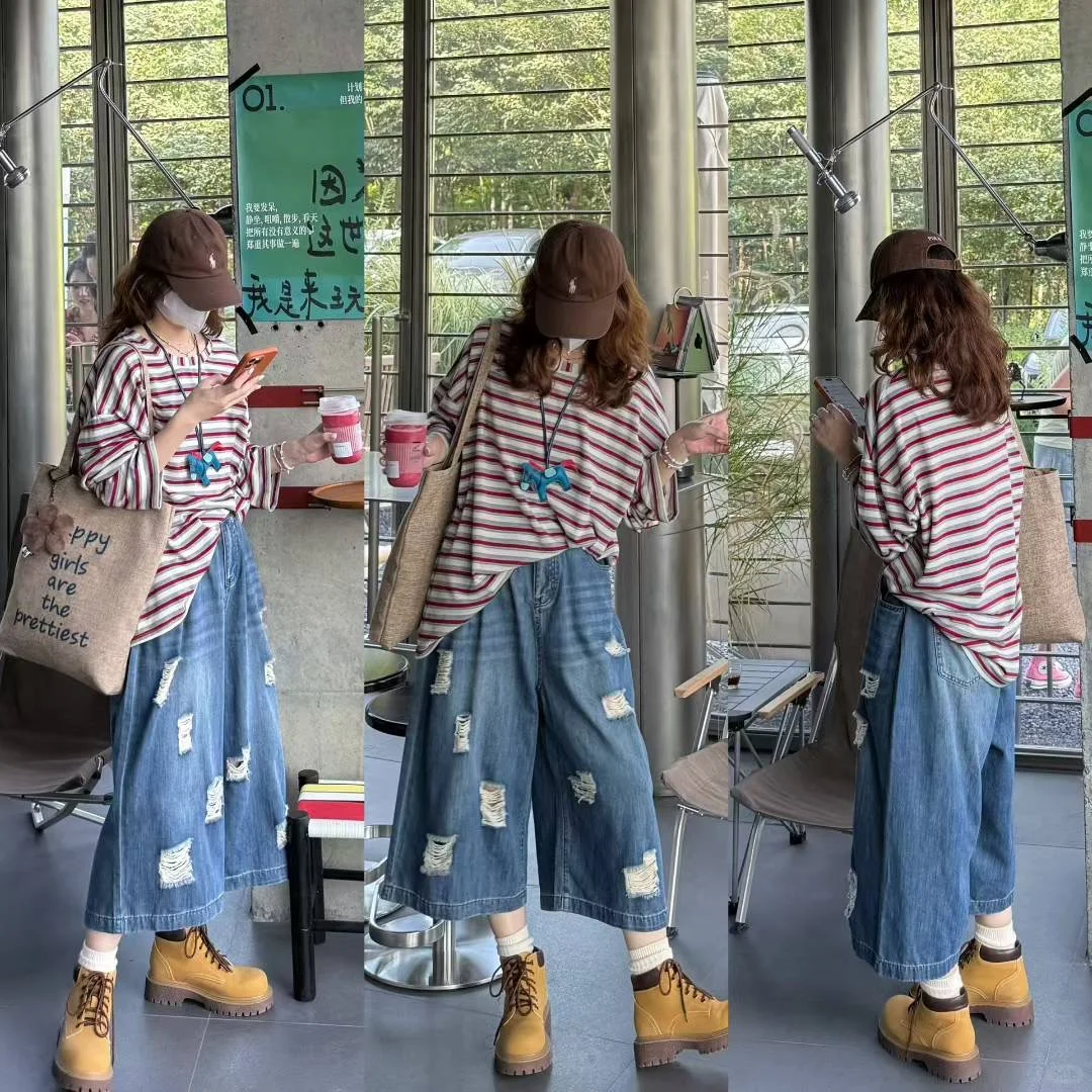 舒服极了松弛感穿搭~