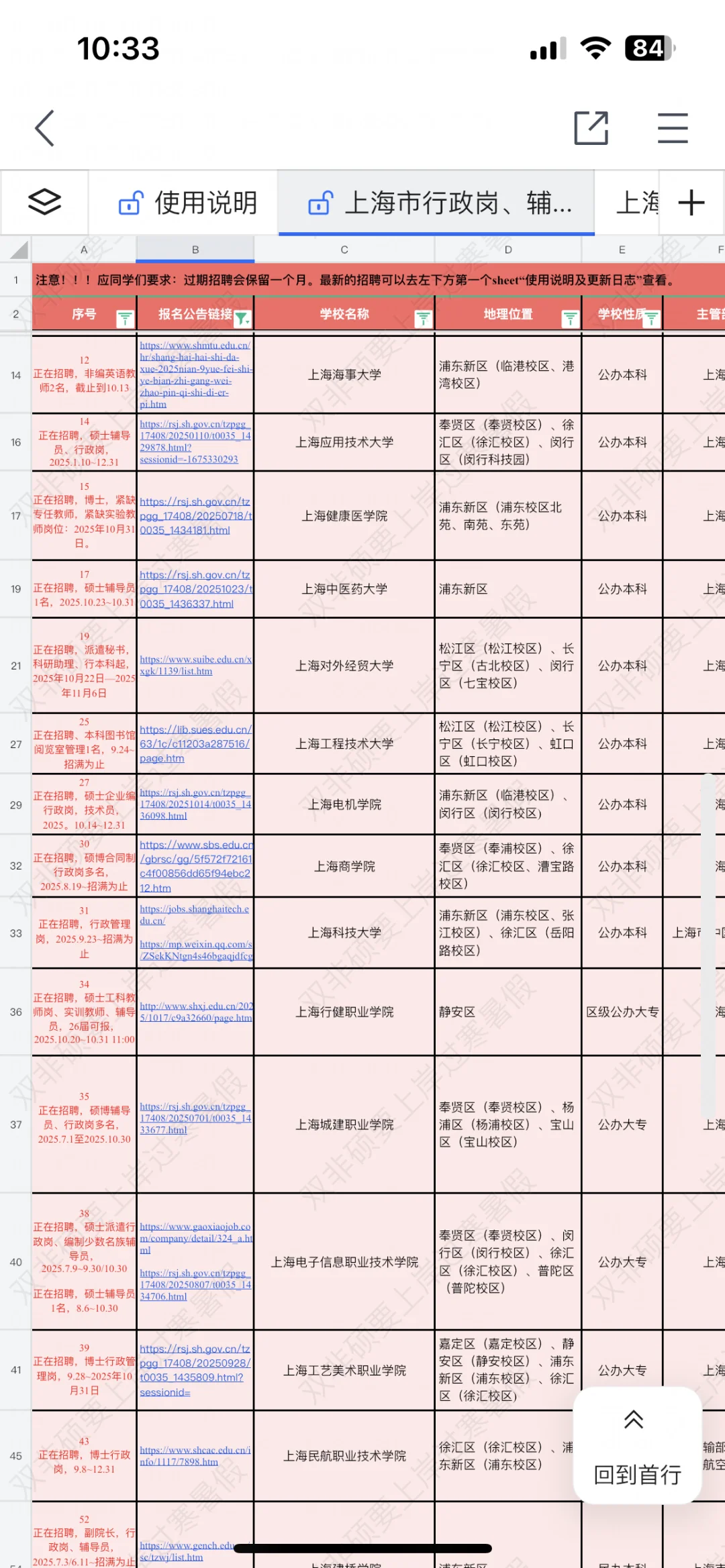 上海高校近期招聘汇总(硕博篇),26届已开启