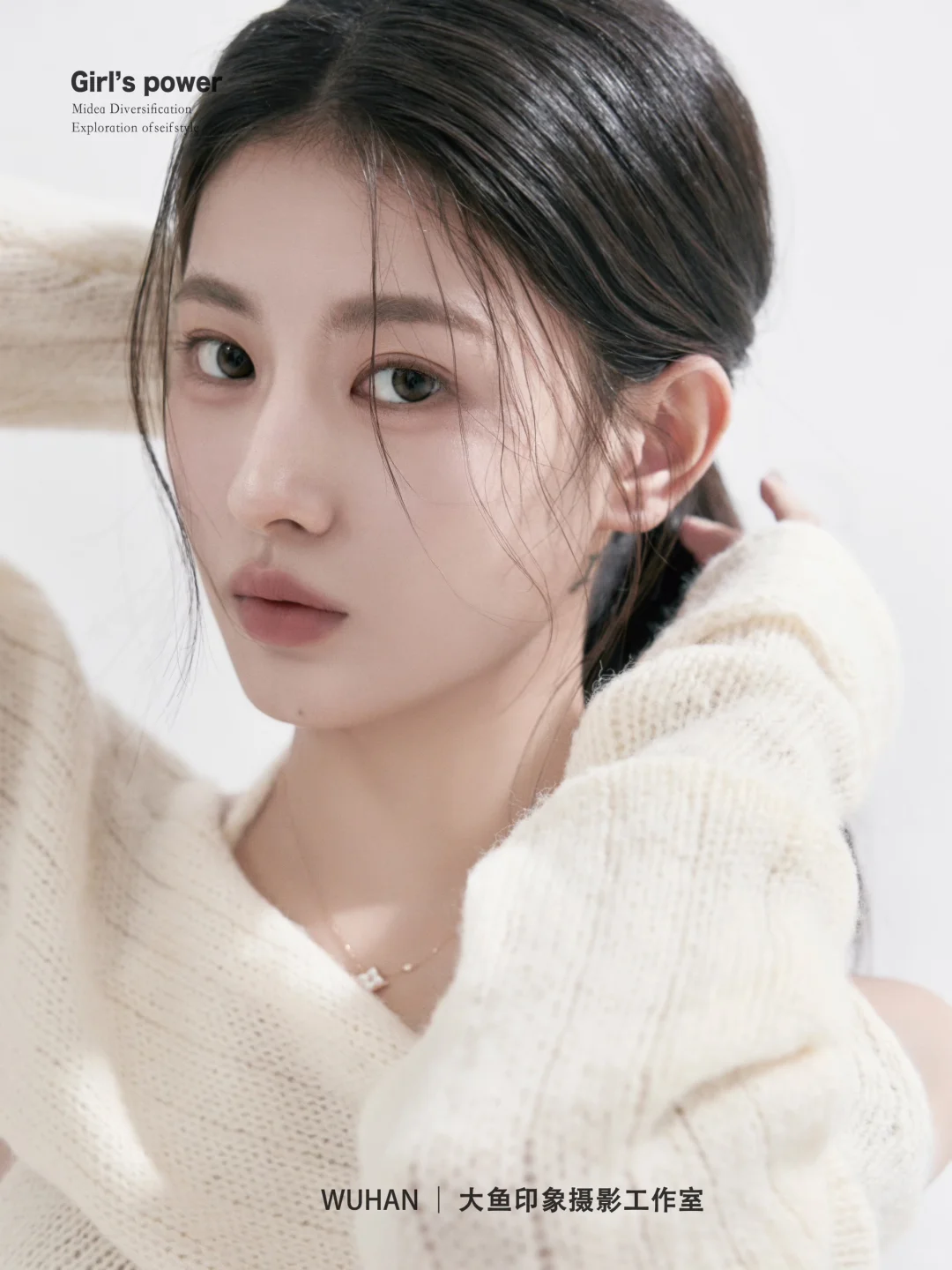 是冬日里的韩女感🤳温柔白女清冷感写真
