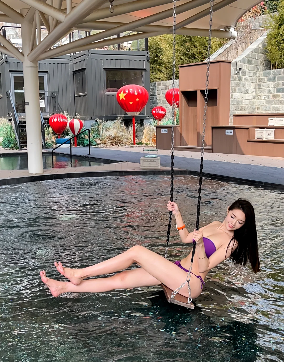 好水里就要玩水💦💦💦~💦💦💦