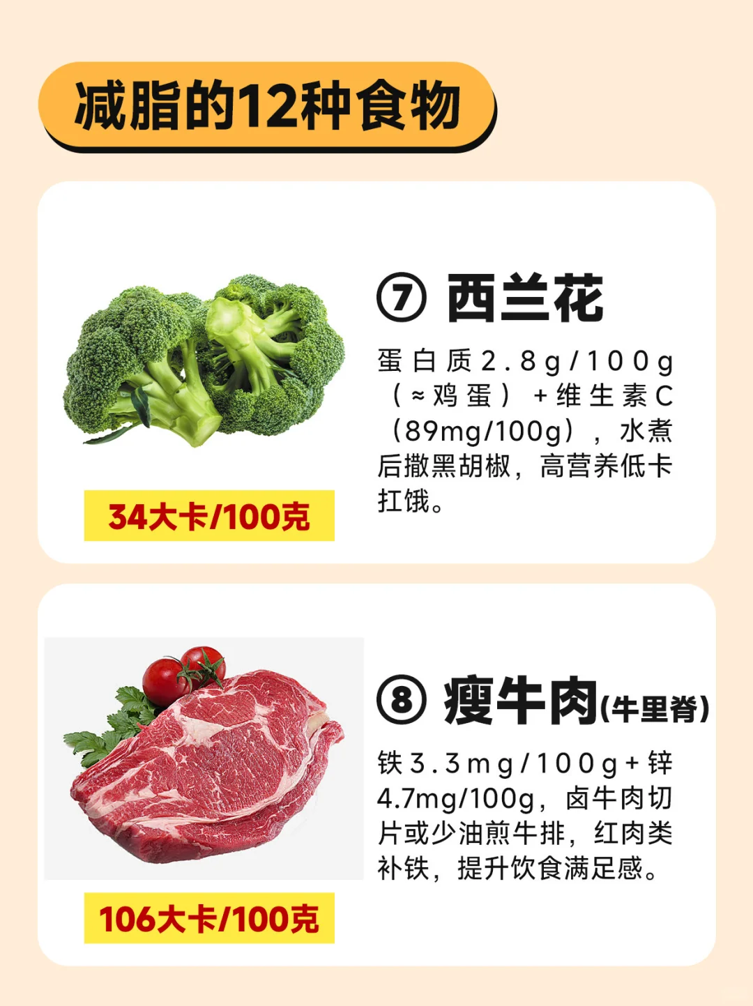 撑死减脂人|但其实热量很低的12种食物
