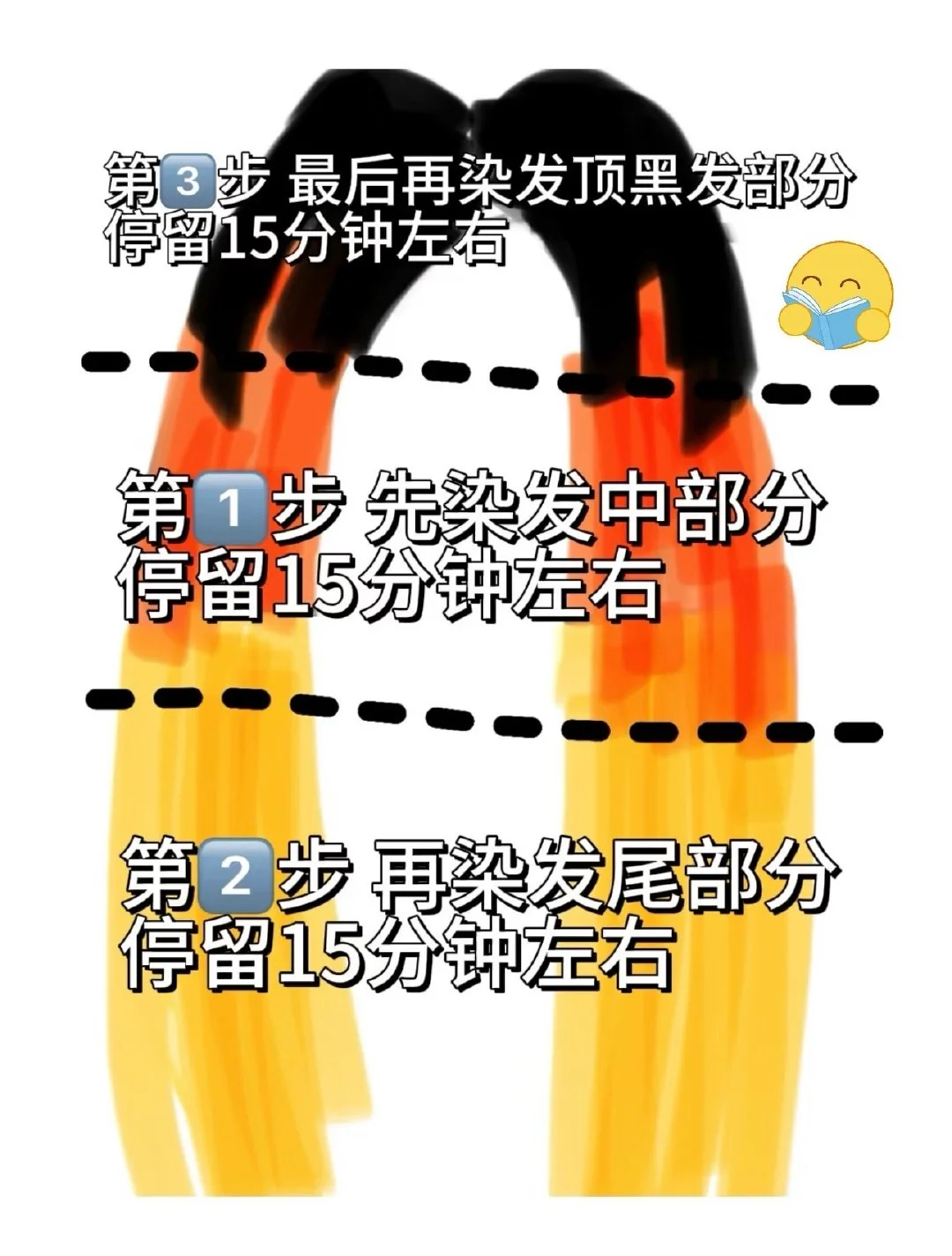 我靠..冷棕真的好适合牛马打工人（掉色记录