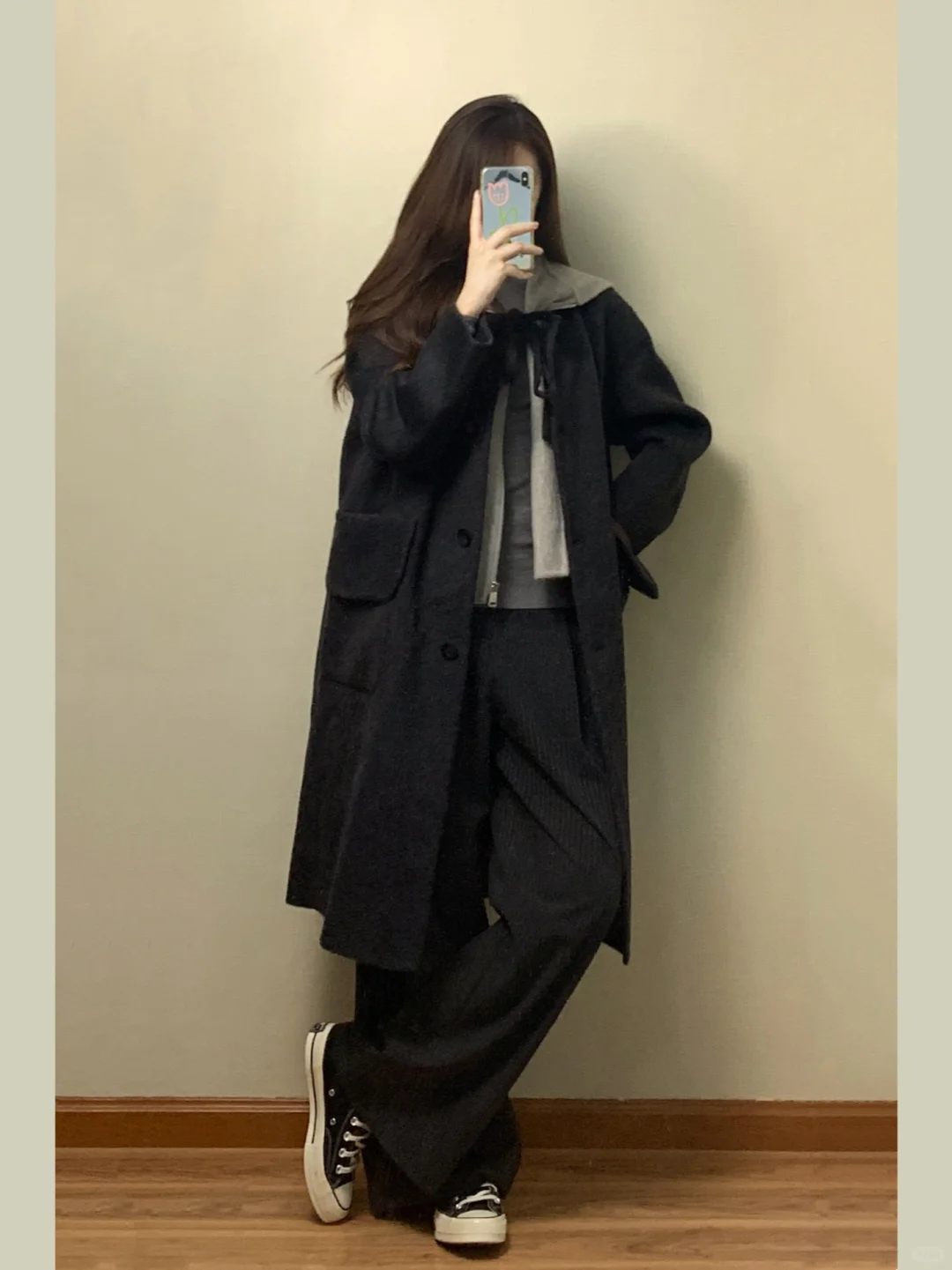 虽迟但到的今日穿搭分享 喜欢这套!