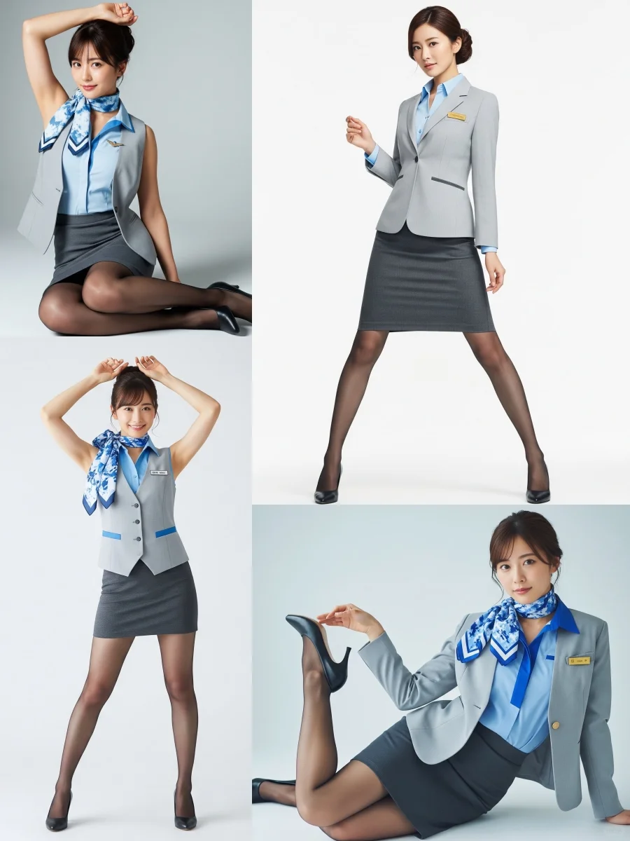 当空姐制服照撕掉「乖巧」标签!