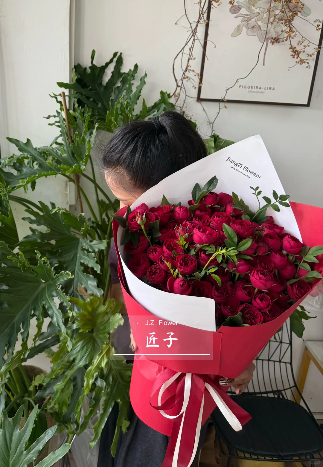 红色蕾丝玫瑰,高级质感