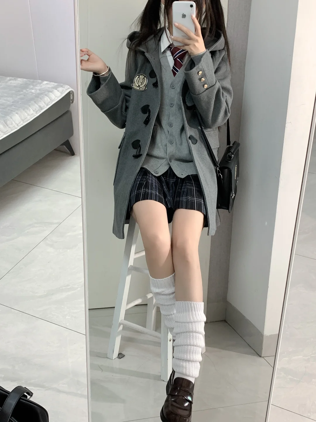讲真的 我真的很会JK大衣叠穿!!!