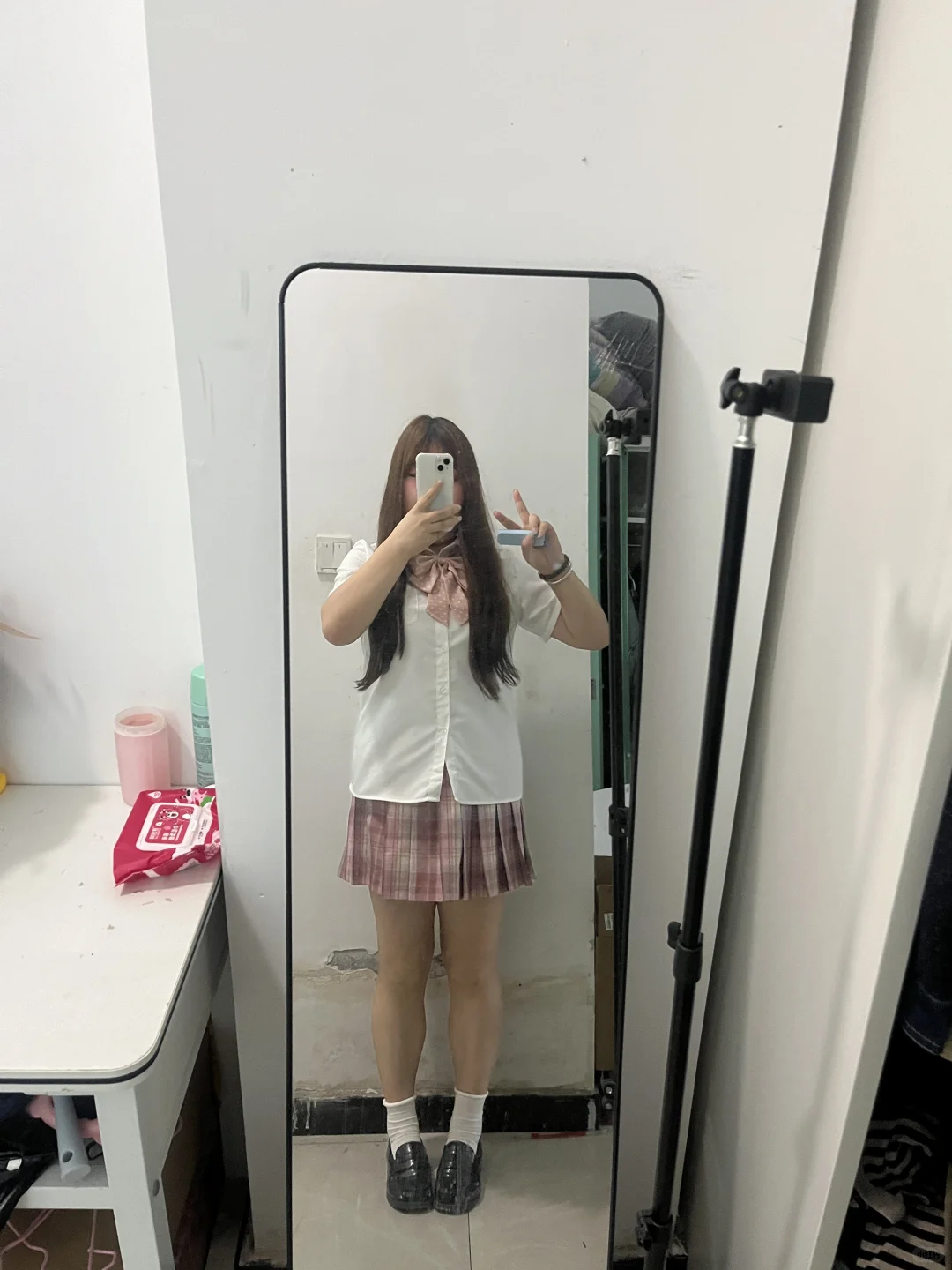163 135微胖｜jk穿搭🍎身材
