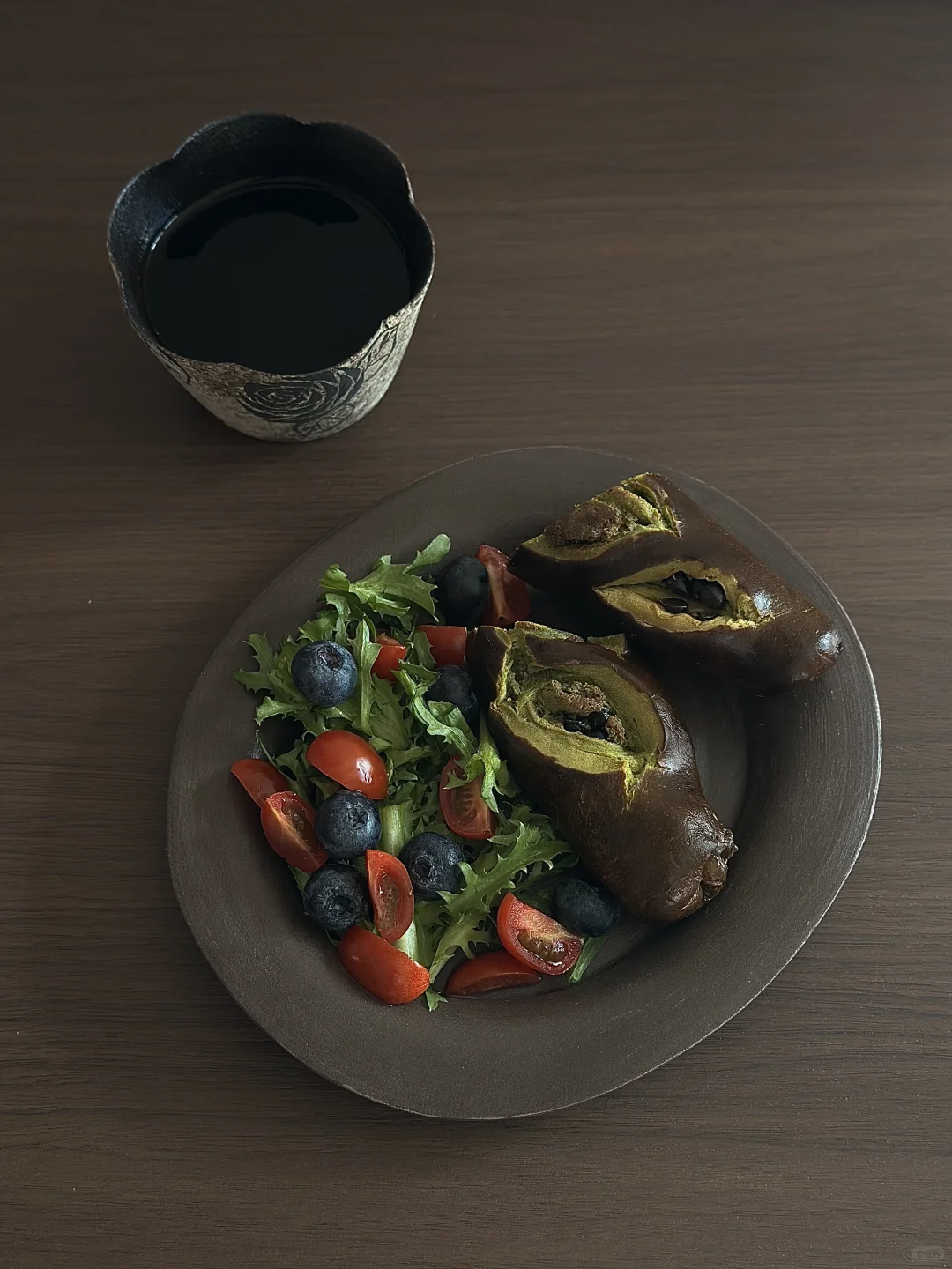 1024×早餐𝙋𝙡𝙖𝙩𝙚🍃抹茶碱水双果奇缘