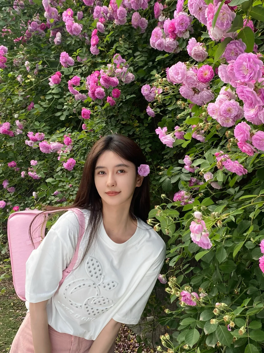 和花花拍照了~🌸