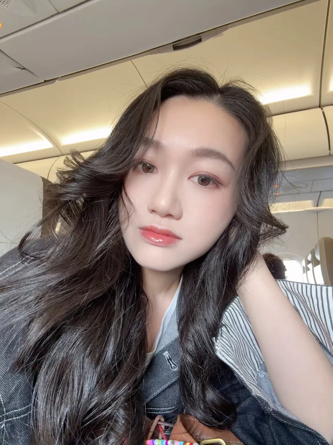 下班后依然魅力十足的李女士