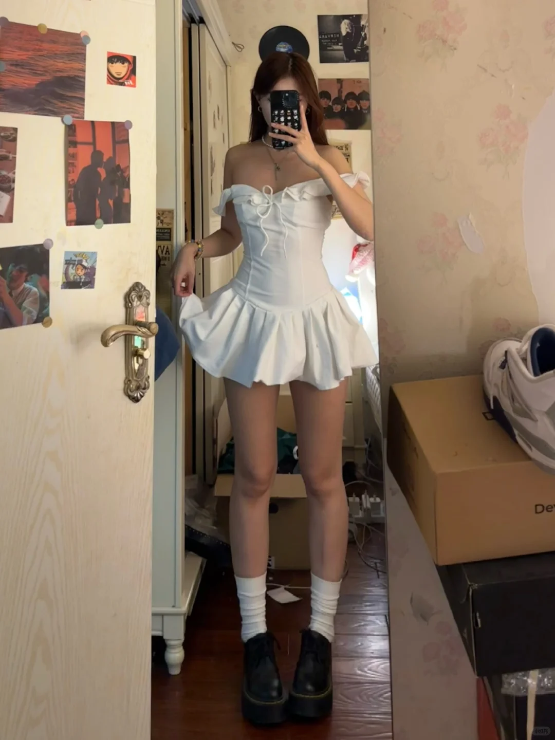 168/50kg美式辣妹出门穿搭