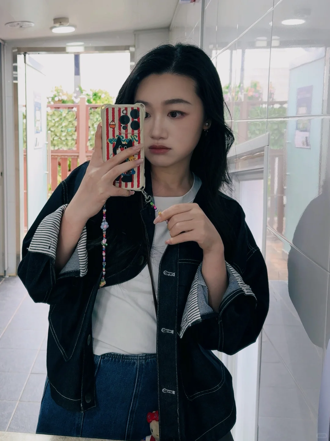 下班后依然魅力十足的李女士