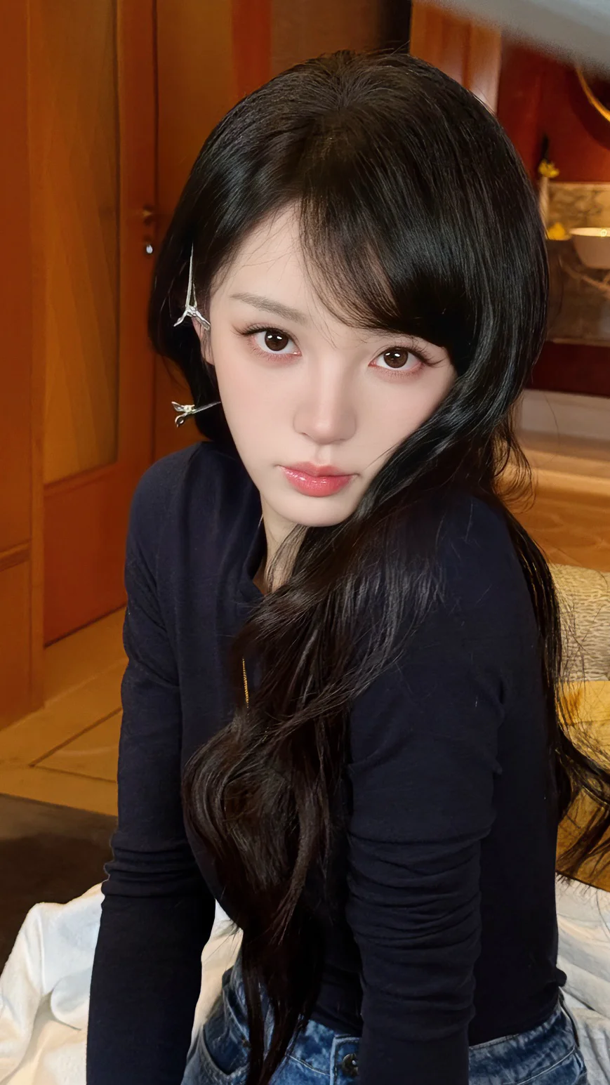 田曦薇你让我壁纸从来不缺😭好美一张脸