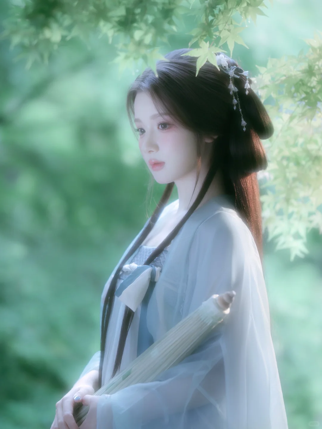 来苏州旅拍🍃清冷感汉服写真真的太绝了❗️