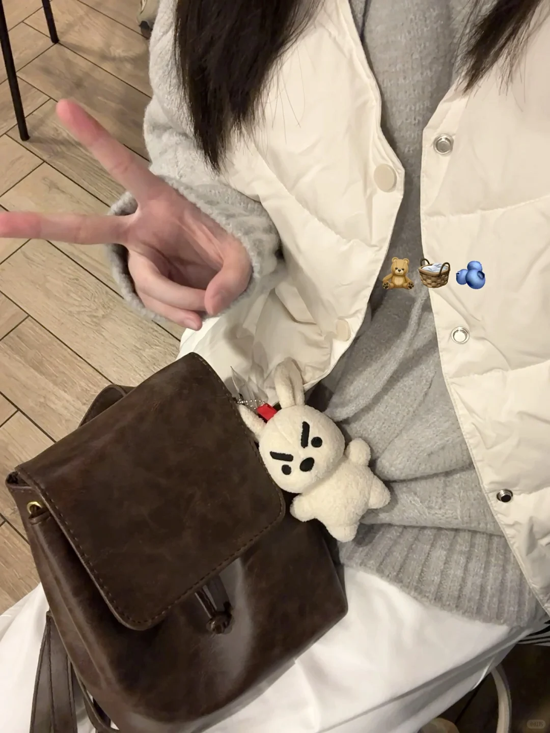 毛衣和马甲绝配₍ᐢ..ᐢ₎ᐝ