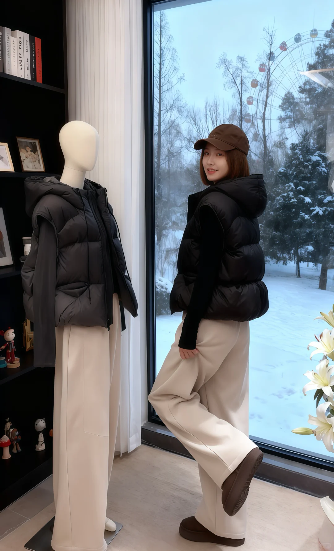 韩系穿搭、慵懒又随性～