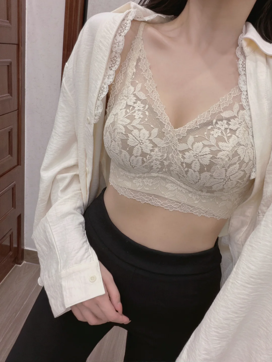 拒绝不了的纯欲蕾丝Bra📎