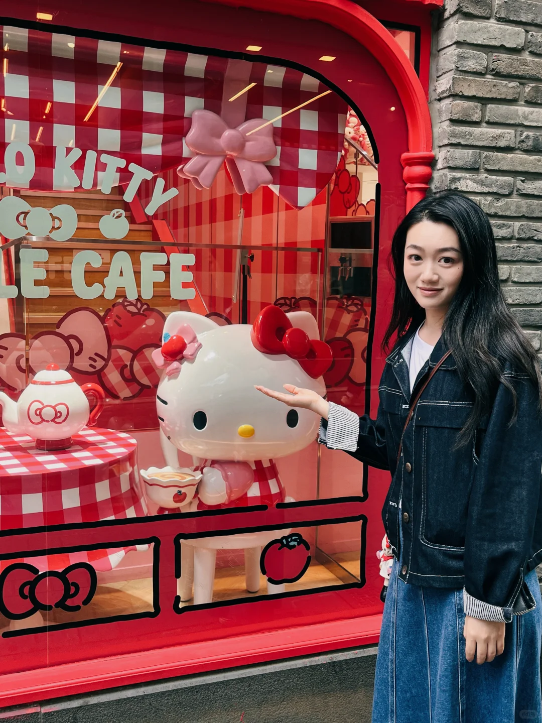 下班后依然魅力十足的李女士