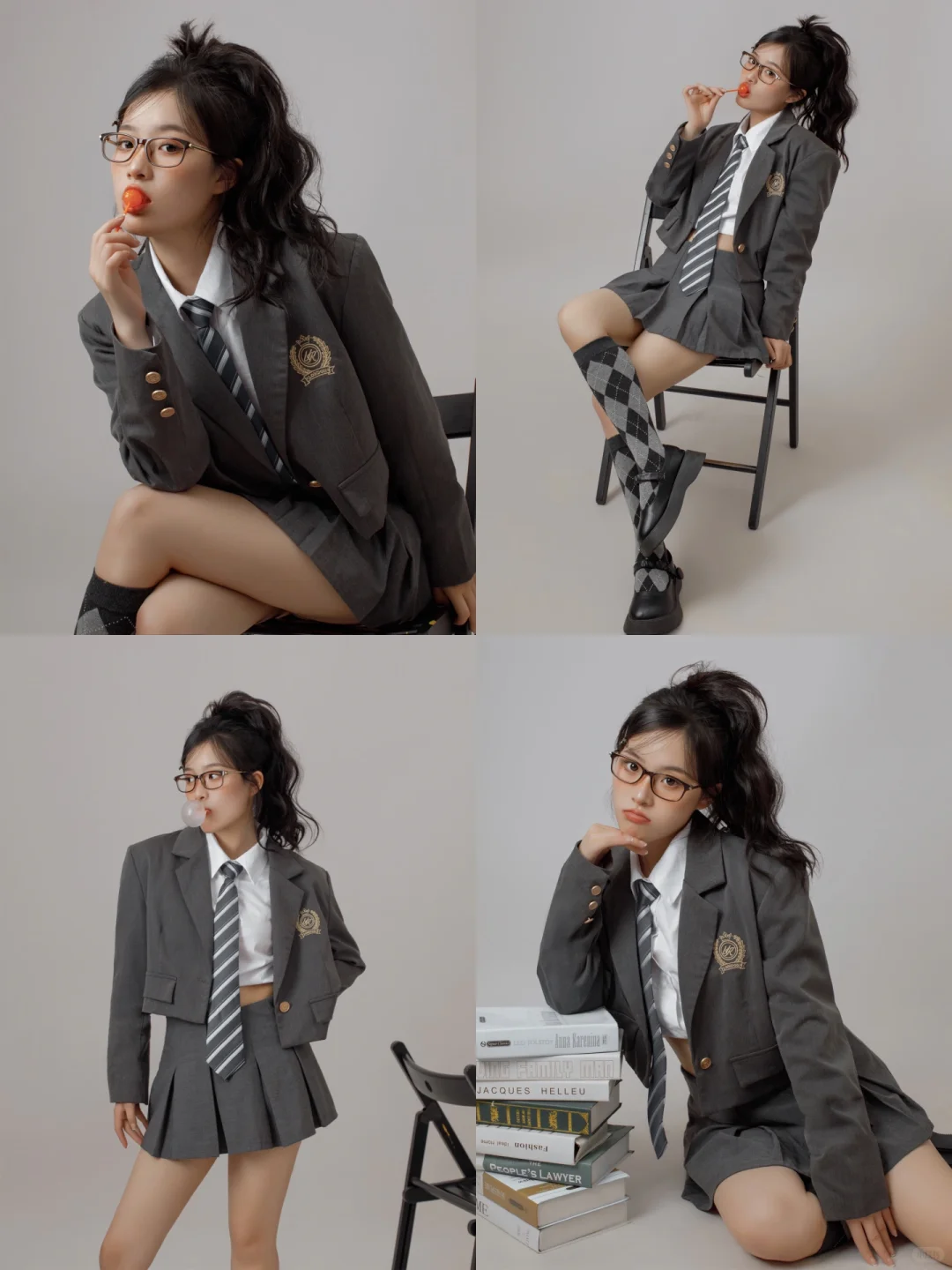 超火的美式学院风写真🎓 这谁顶得住呀🔥