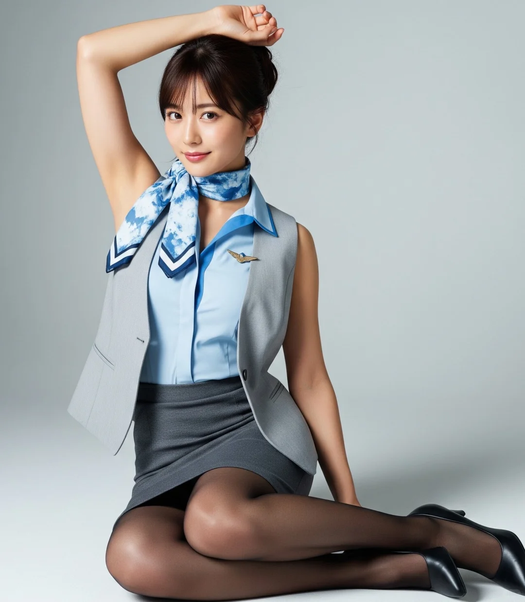 当空姐制服照撕掉「乖巧」标签!
