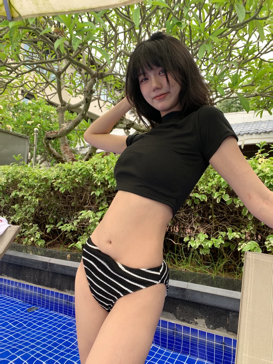 毕业旅行|泳池真的很好拍~🌊
