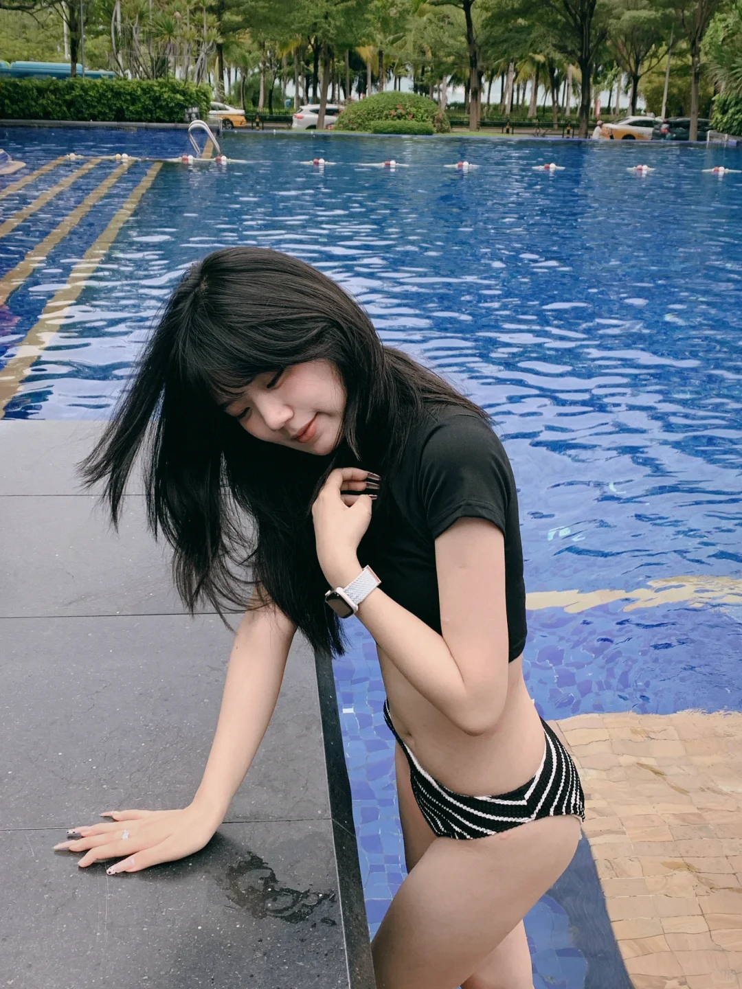 毕业旅行|泳池真的很好拍~🌊